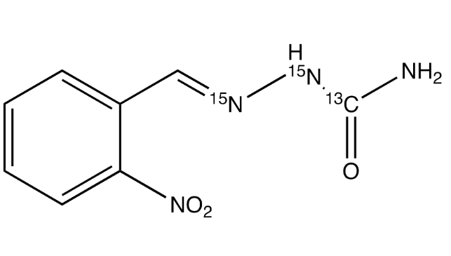 2-Nitrobenzaldehyde Semicarbazone-13C,15N2