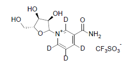 Nicotinamide Riboside-d4 Triflate (d4-Major) Alpha/Beta mixture