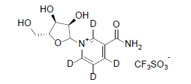 Nicotinamide Riboside-d4 Triflate